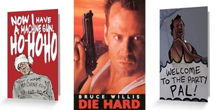 These superb Die Hard Christmas cards are better than a party at Nakatomi Plaza