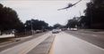 Dramatic dashcam footage captures plane crashing onto a highway in Florida