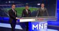 Viewers expected Jamie Carragher and Craig Bellamy to start swinging on MNF