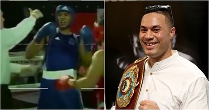 Joseph Parker’s team releases footage of Anthony Joshua being wobbled as negotiations continue