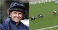 Michael Owen made his debut as a jockey and didn’t do too badly at all