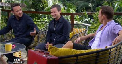 Ant McPartlin and Joe Swash address rumours of I’m a Celeb feud