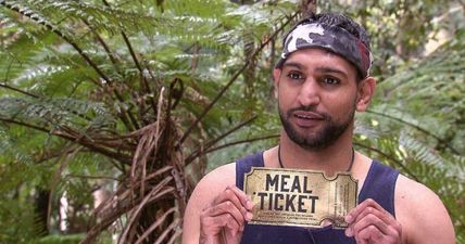 Here’s why Amir Khan’s meals on I’m A Celeb are different to the other campmates