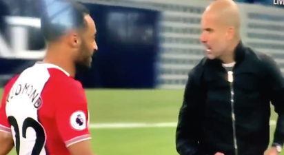 WATCH: Football fans confused by Pep Guardiola’s interaction with Nathan Redmond after full time