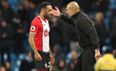 Here’s what Pep Guardiola said to Nathan Redmond during their heated post-match discussion