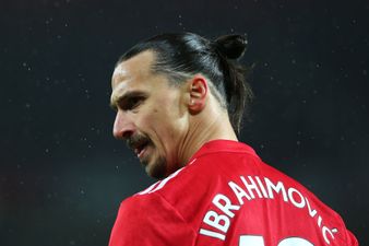 Manchester United will not be able to call on Zlatan Ibrahimovic against Arsenal