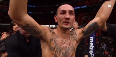 WATCH: Max Holloway viciously beats Jose Aldo to a bloody pulp