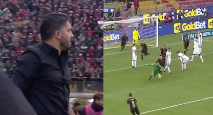 Gennaro Gattuso says getting stabbed would’ve been less painful than late goalkeeper equaliser