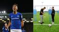 Sky Sports remind us the reason for Dominic Calvert-Lewin’s unusual goal celebration