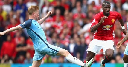 Kevin De Bruyne had a great reaction to suggestions of karma hitting Paul Pogba