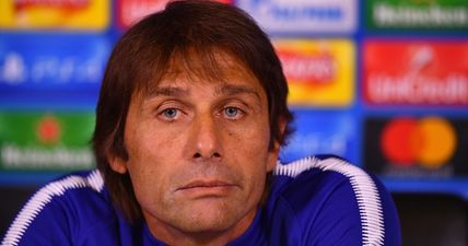 Antonio Conte was none too pleased with David Luiz question at press conference