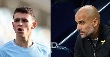 Man City fans are all asking the same question as Phil Foden makes first start