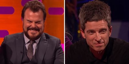 Things got a little bit awkward between Noel Gallagher and Jack Black on Graham Norton