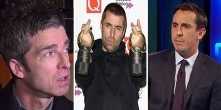 Liam Gallagher reckons Noel and Gary Neville are ‘a pair of wankers’