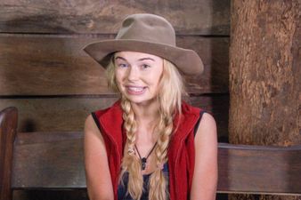 Toff literally couldn’t believe that she’d been crowned Queen of the Jungle