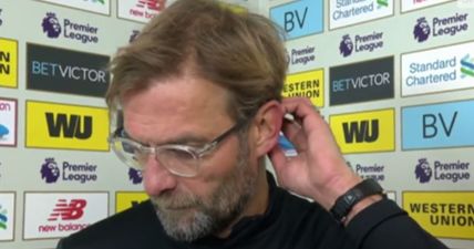 Jurgen Klopp’s interview was refreshingly honest, but he was still wrong