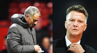 Louis van Gaal sticks the knife in after Jose Mourinho’s Manchester derby misery