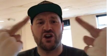 Tyson Fury has sent a “special message” to Eddie Hearn