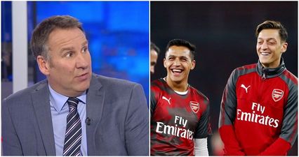 Paul Merson’s views on Mesut Ozil and Alexis Sanchez will make your head hurt