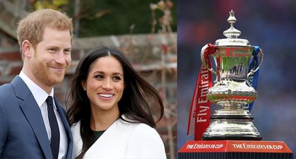 The Royal Wedding will be on the same day as the FA Cup Final