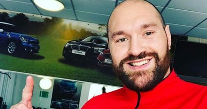 Tyson Fury is officially halfway through his weight loss journey