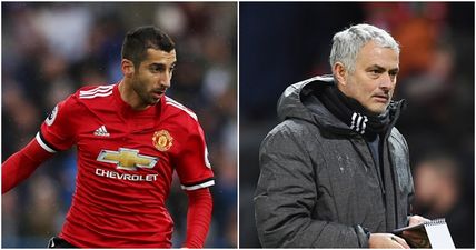 There’s a theory on why Jose Mourinho has dropped Henrikh Mkhitaryan