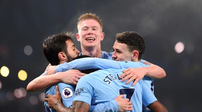 Kevin De Bruyne provides the perfect response to Dele Alli’s challenge as he helps steer Man City to win No. 16