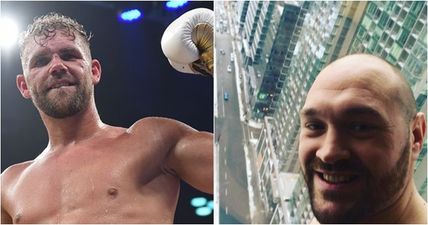 Tyson Fury has made a confident claim about Billy Joe Saunders’ probable next fight