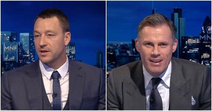 Jamie Carragher had the right reaction to John Terry’s Premier League XI