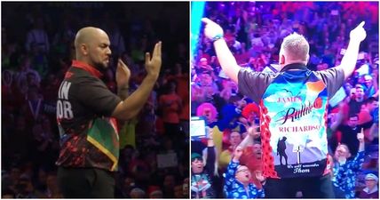 Two moments at the Darts got everyone talking