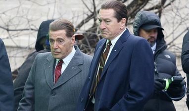 First look at Pacino and De Niro as they’re reunited on Scorsese’s new gangster film, The Irishman