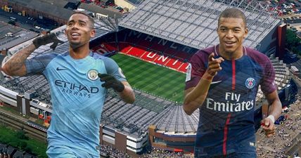 Gabriel Jesus and Kylian Mbappe could quite easily have been Manchester United players