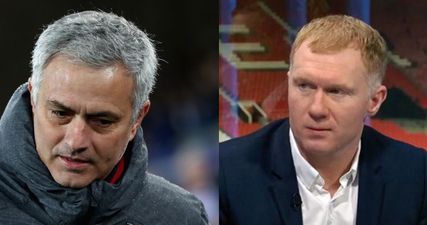 Jose Mourinho hits back at Paul Scholes for recent criticism