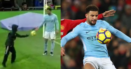 WATCH: Man United fans have been angered by this footage of Kyle Walker at Old Trafford