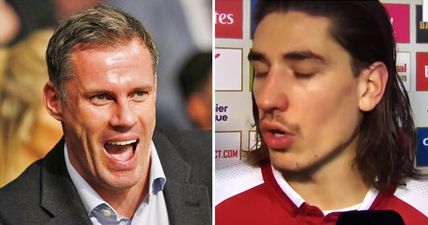 WATCH: Jamie Carragher’s comment about Hector Bellerin’s doppelganger is actually hilarious and bang on