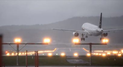 WATCH: Storm Eleanor results in very shaky landing for this plane caught in high winds