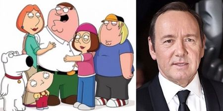 Family Guy producers finally explain the origins of that Kevin Spacey joke