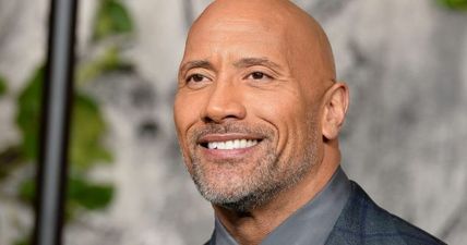 Dwayne Johnson has responded to those Davina McCall messages