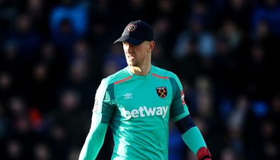 Joe Hart wearing a cap was all the excuse needed to make jokes about his England future