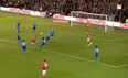 WATCH: Arsenal fall behind to one of the best goals you’ll see in the FA Cup all season