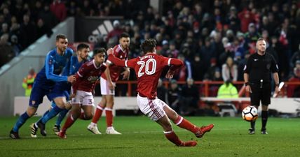 Arsenal fans left fuming after controversial penalty decisions in FA Cup tie