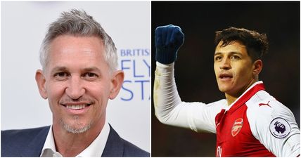 Gary Lineker’s take on Alexis Sanchez to Manchester United makes a lot of sense