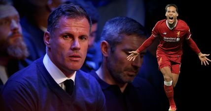 Jamie Carragher takes the piss out of Jamie Carragher for interview with Virgil van Dijk