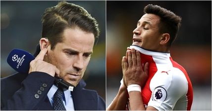 Jamie Redknapp shares bizarre reason why Arsenal must NOT sell Sanchez to Man United