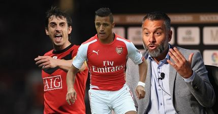 Gary Neville takes Guillem Balague to task over comments on Alexis Sanchez’s options