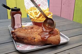 Restaurant chain offers £500 if you can eat this giant chicken nugget