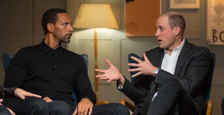 Prince William and Rio Ferdinand speak about mental health in this powerful video