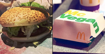 McDonald’s has officially launched its vegan burger