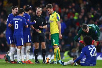 Refereeing body admits video review should’ve overturned Willian’s yellow card, and could have given a penalty