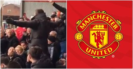 Michael Carrick was singing in the away end with Man United fans against Burnley